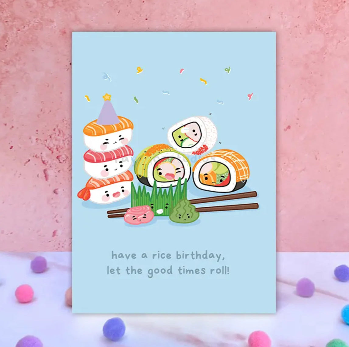 Card (With Envelope) Rice
