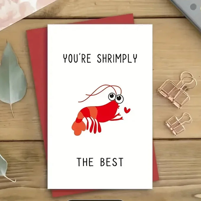Card (With Envelope) Shrimply